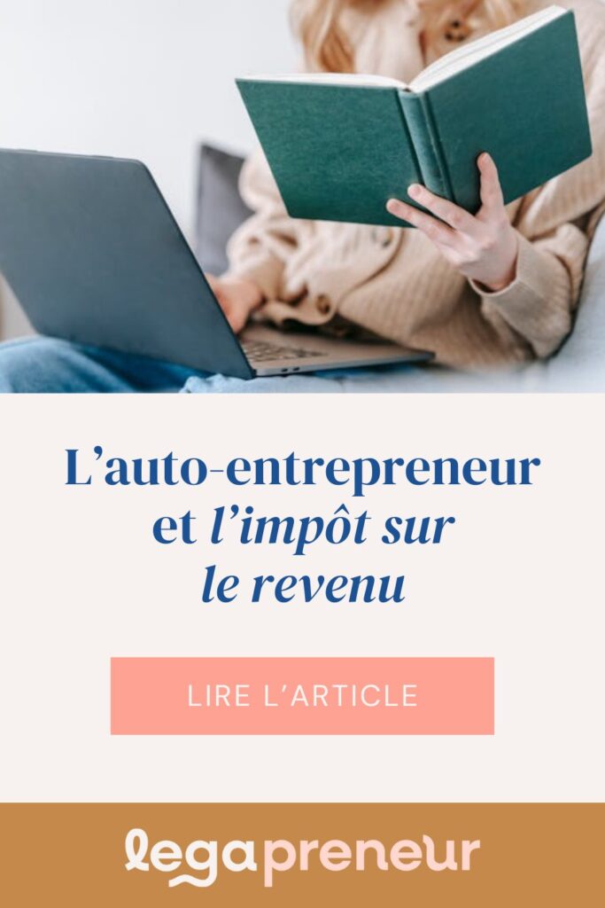 épingle Pinterest l'auto-entrepreneur et l'impot sur le revenu