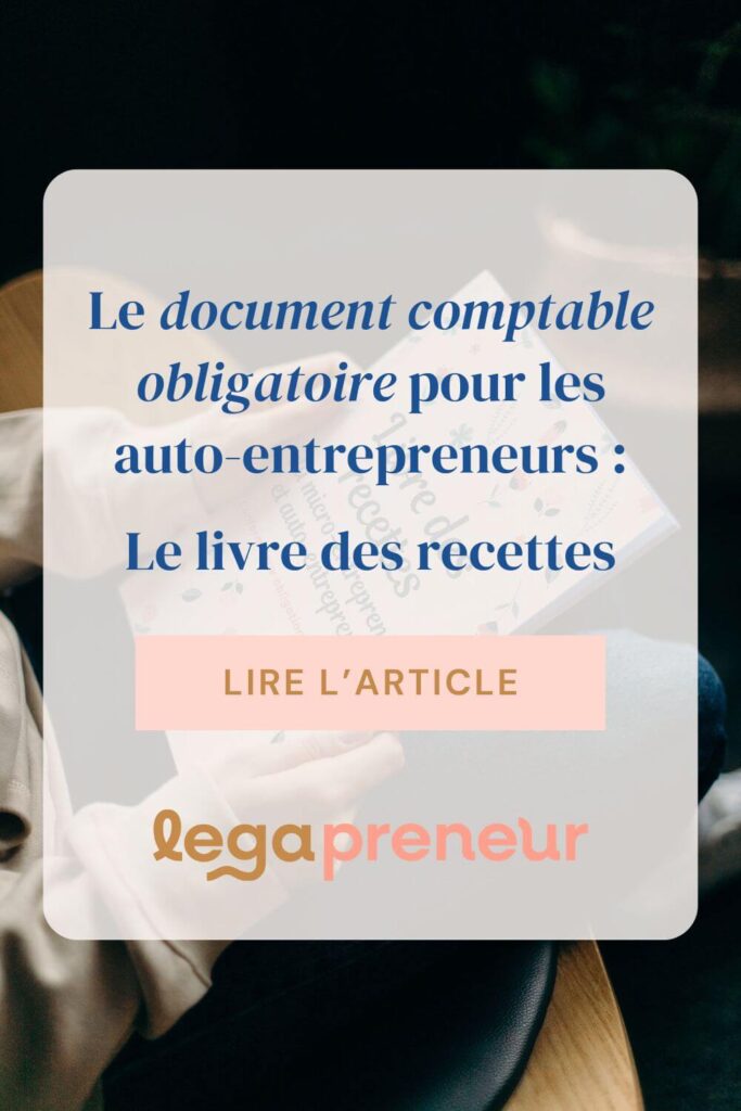 Epingle Pinterest : tout savoir sur le livre des recettes pour les auto-entrepreneurs