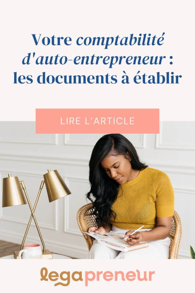 Epingle Pinterest : Documents obligatoires auto-entrepreneur