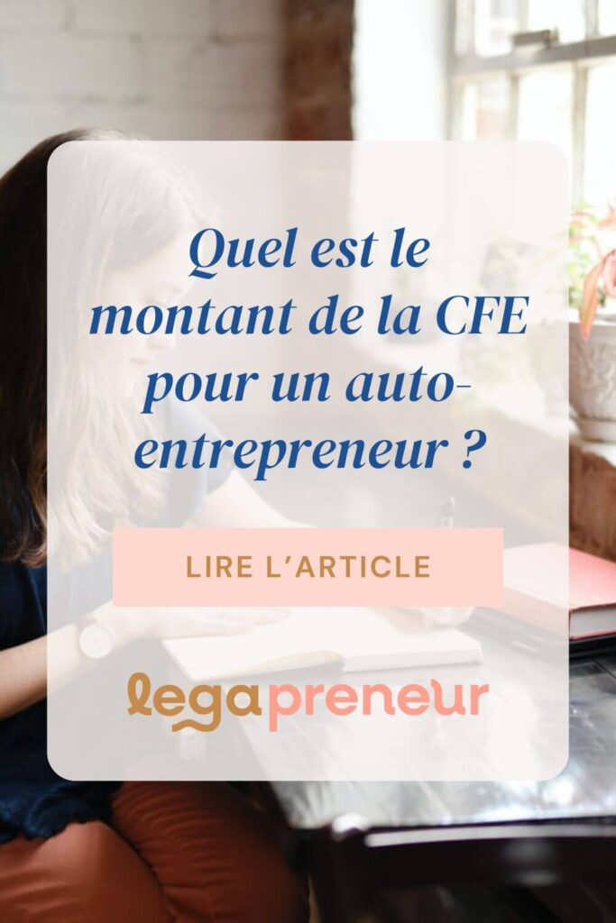 Epingle Pinterest : quel est le montant de la CFE pour un auto-entrepreneur ?