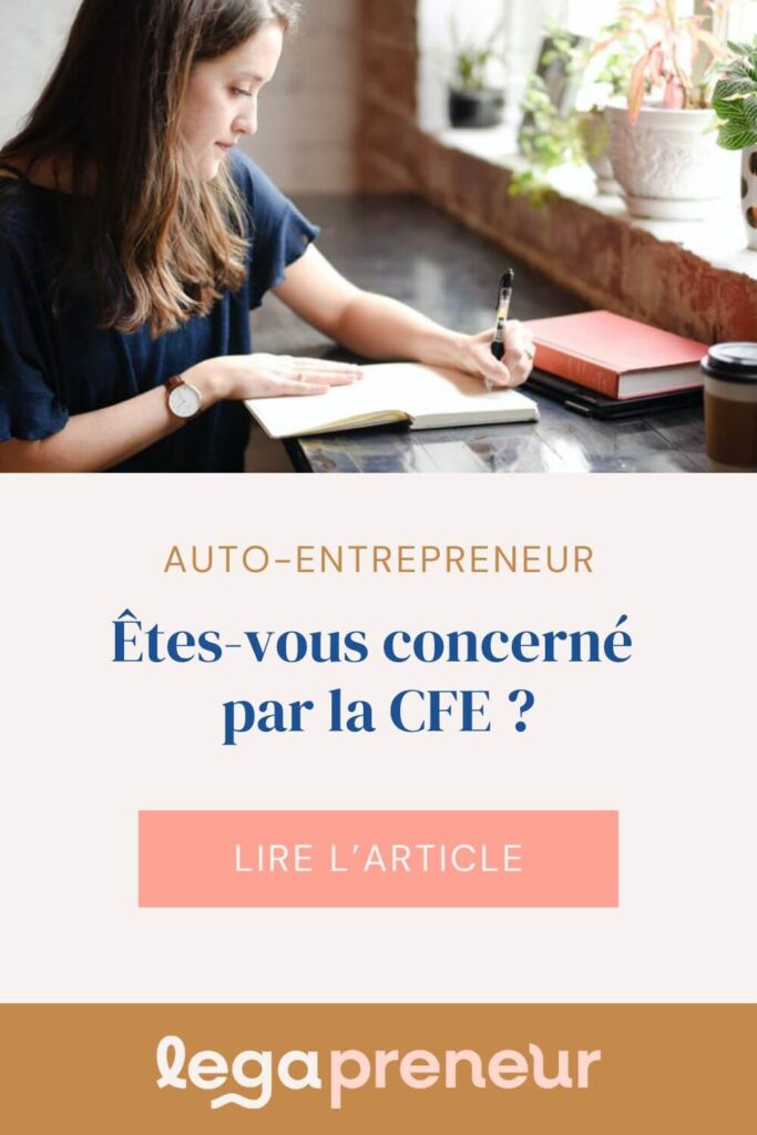 Epingle Pinterest - auto-entrepreneur : êtes-vous concerné par la CFE ?